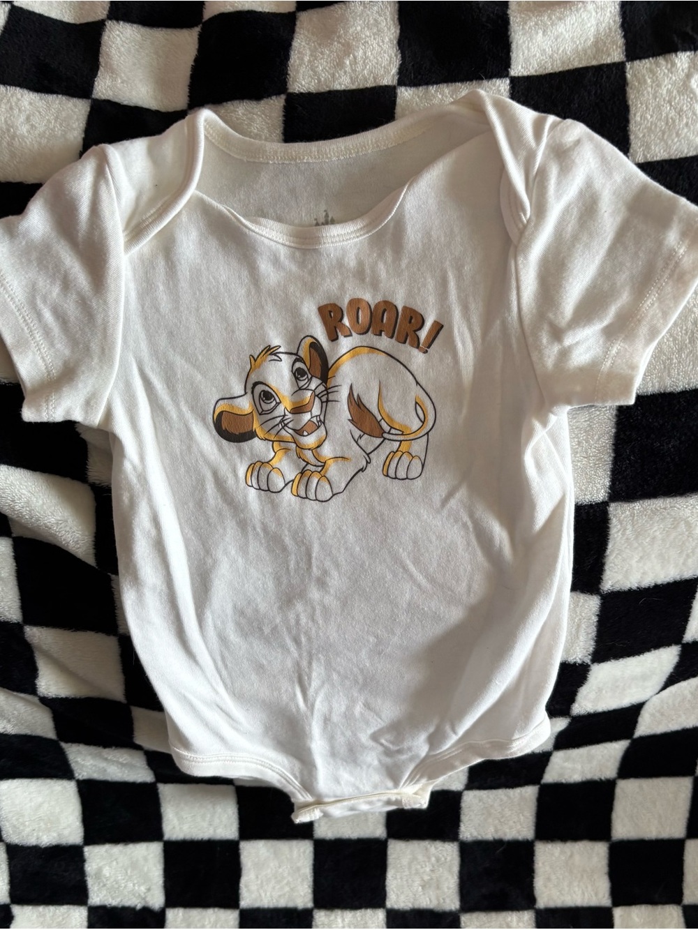 18 month Disney lion King diaper shirt